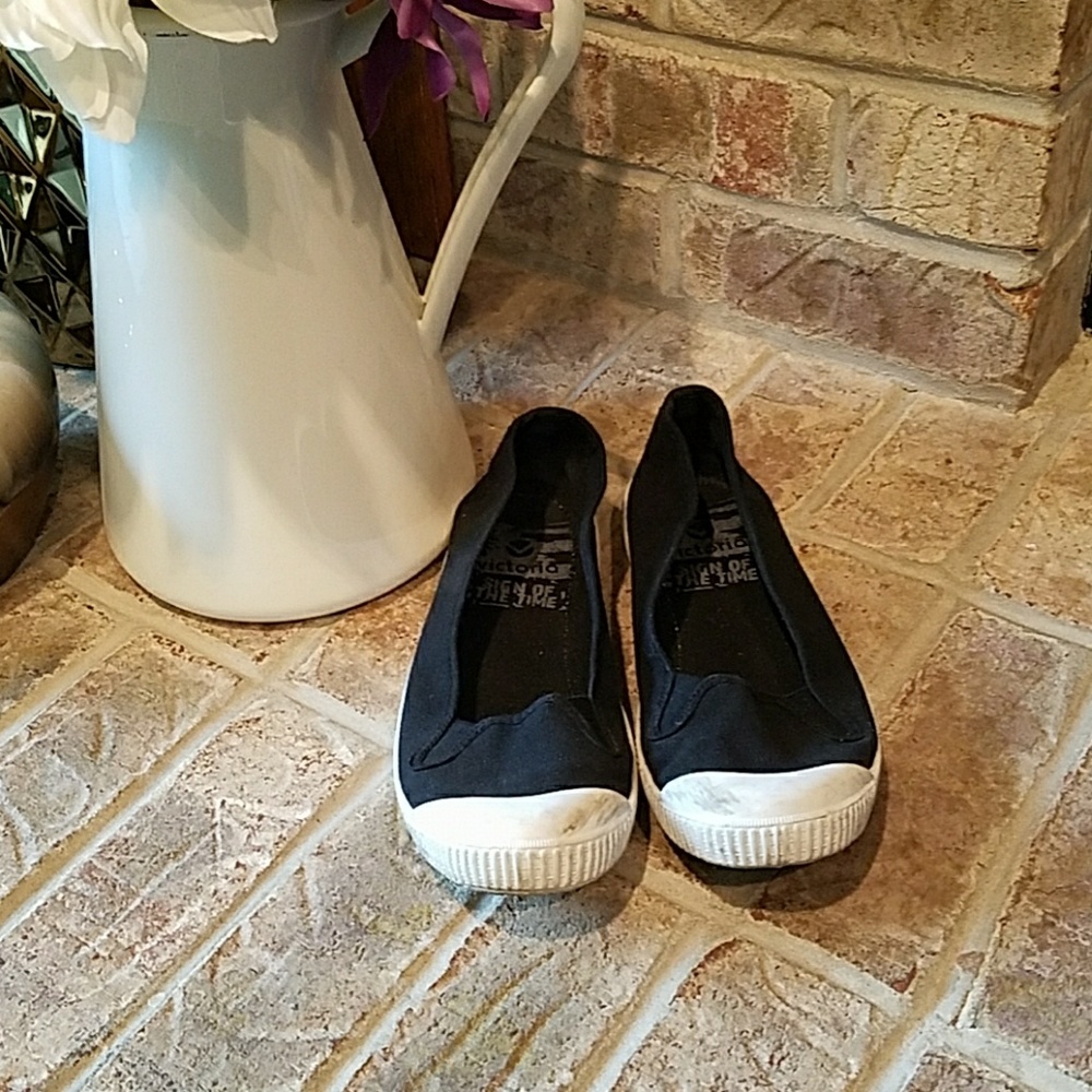 Black sneakers
