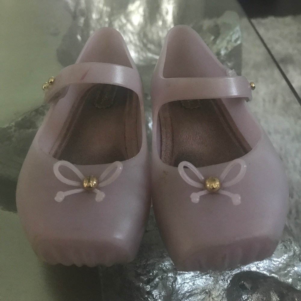 Mini Melissa pink Mary Janes