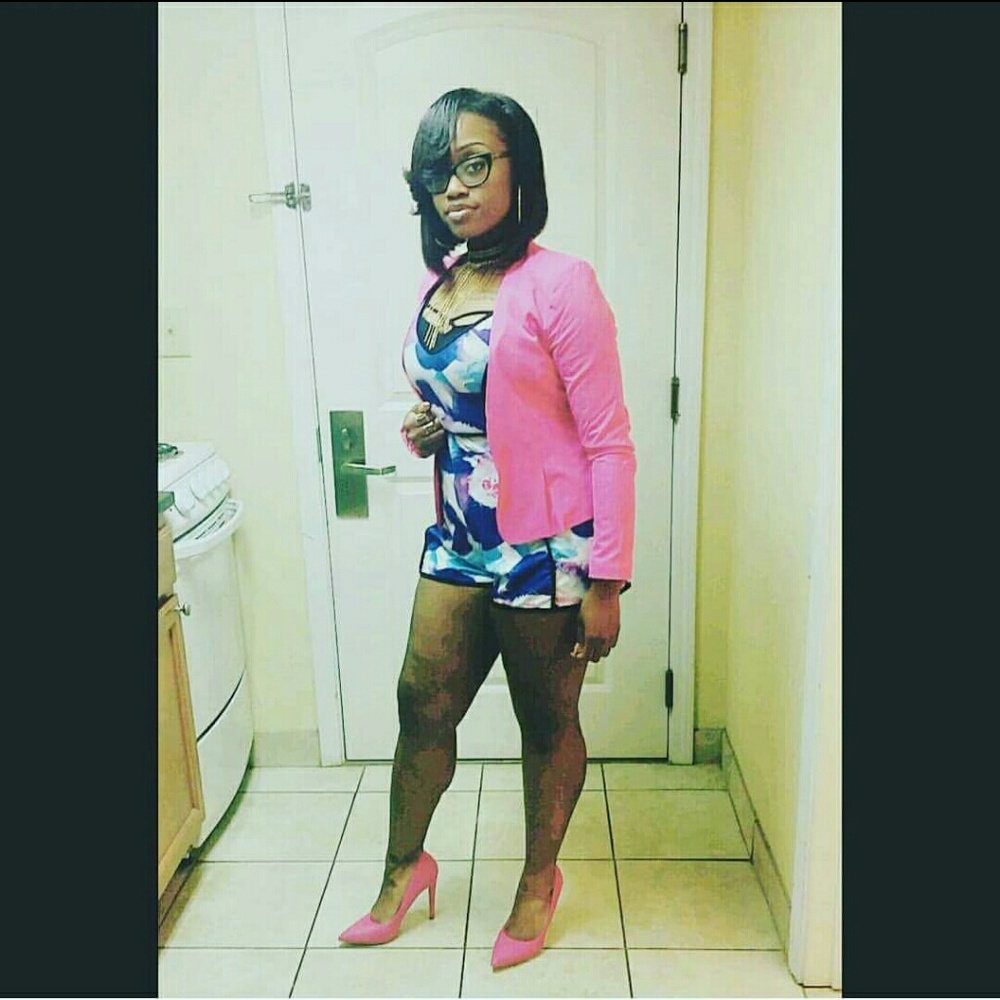 Barbie pink blazer