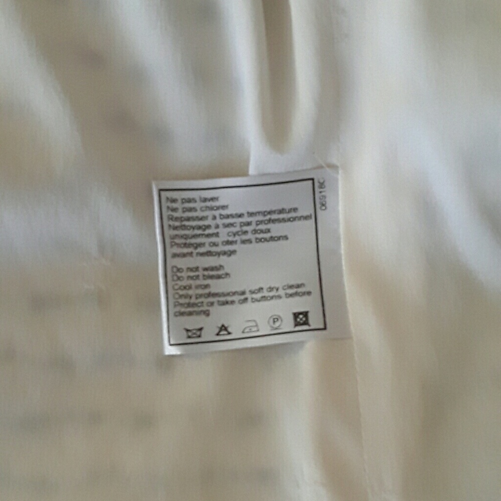 Chanel vintage jacket tweed perfect condition size - Picture 6 of 8