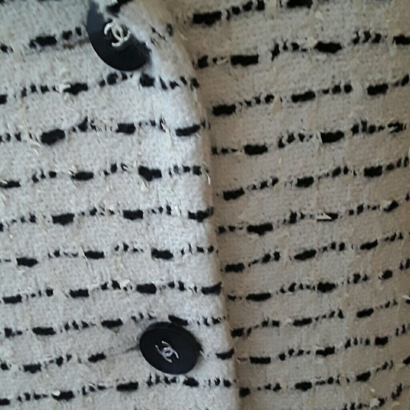 Chanel vintage jacket tweed perfect condition size - Picture 2 of 8
