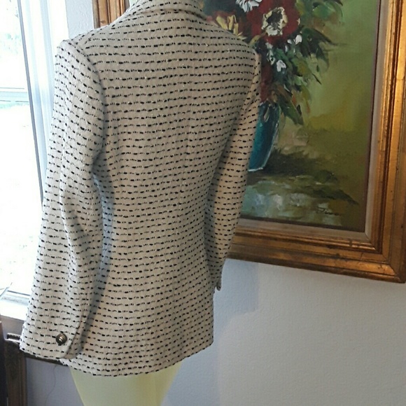 Chanel vintage jacket tweed perfect condition size - Picture 3 of 8