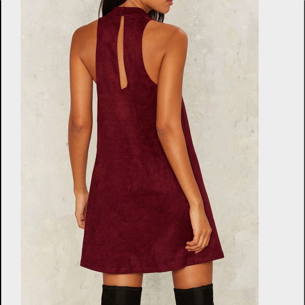 1️⃣8️⃣Nasty gal chateau vegan suede dress - Picture 3 of 3