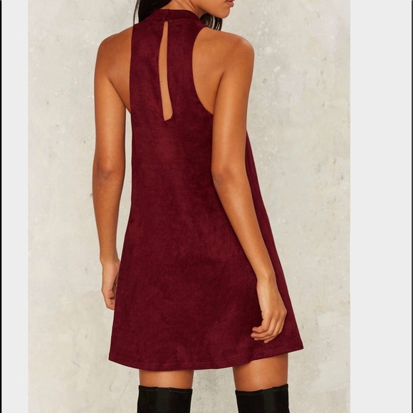 1️⃣8️⃣Nasty gal chateau vegan suede dress - Picture 3 of 3