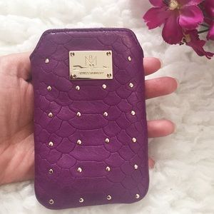 NWOT Rebecca Minkoff Leather Case