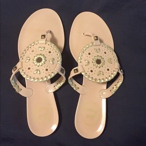 Pale pink Jack Rogers Jelly Sandals