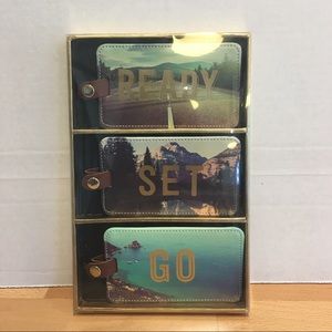 Eccolo World Traveler - Ready Set Go Luggage Tags
