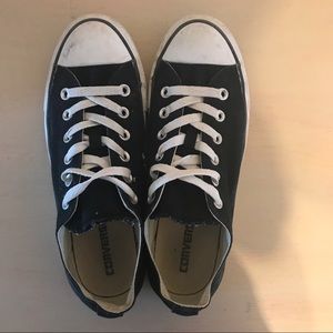 Black and purple converse!