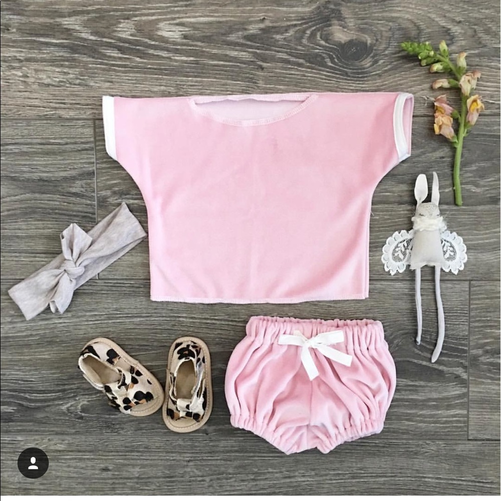 LeiRoux off the shoulder top and Bloomers