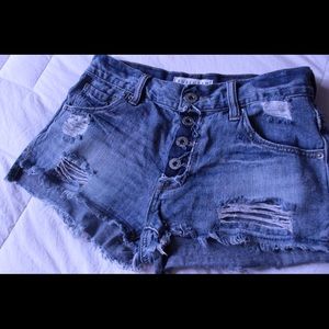 Jean shorts