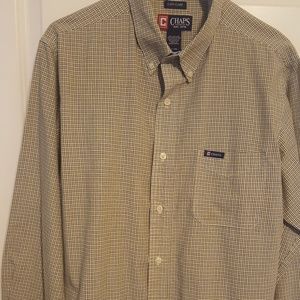 Men's long sleeve Chaps dress shirt