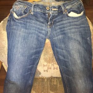 Hollister light blue boyfriend jeans