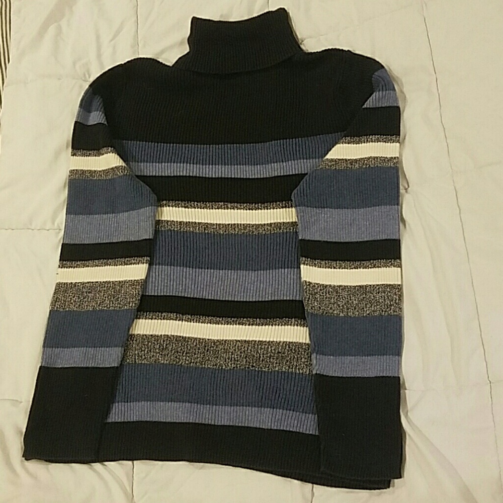 SOLD Woman's Villager Striped Sweater