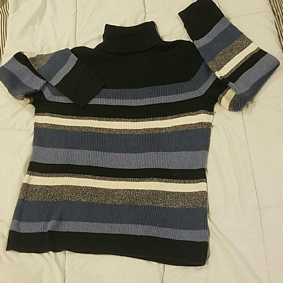 SOLD Woman's Villager Striped Sweater - Picture 2 of 4