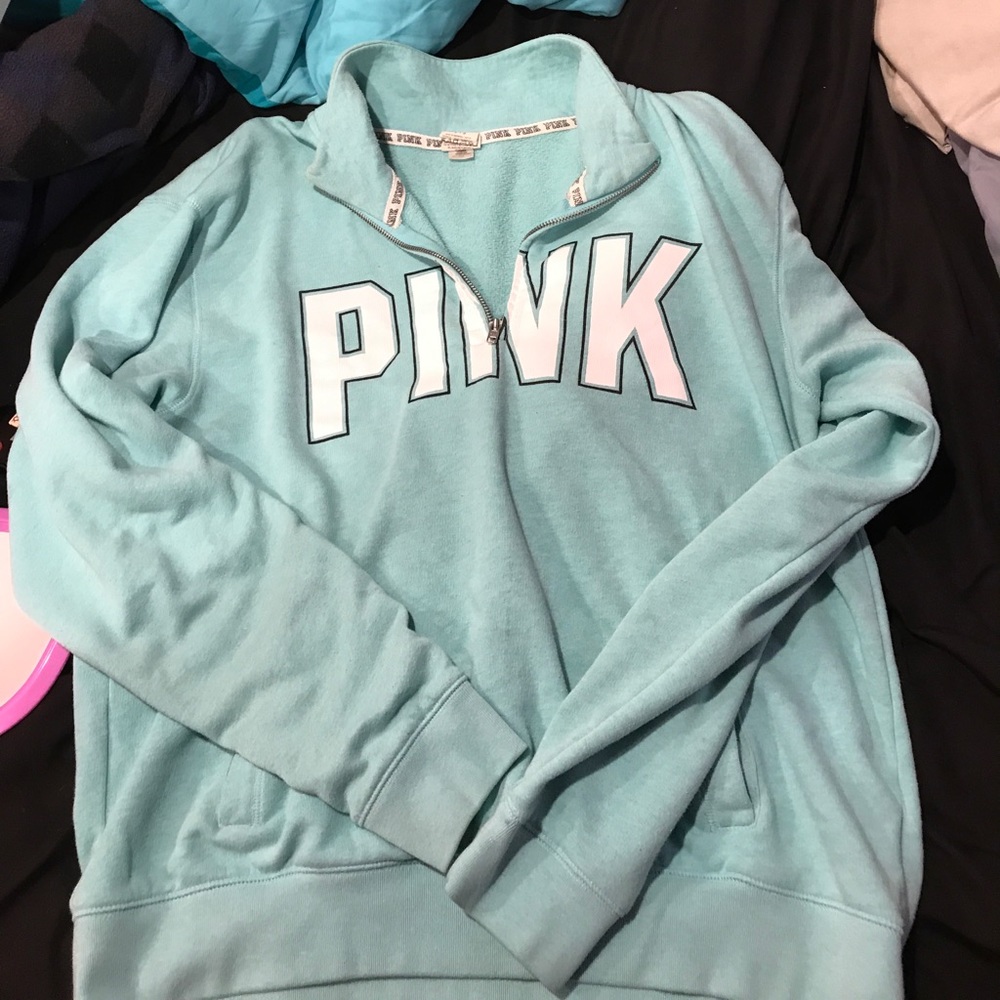 PINK half zip