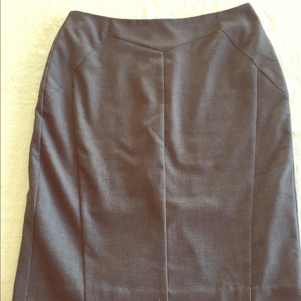 Grey dress skirt