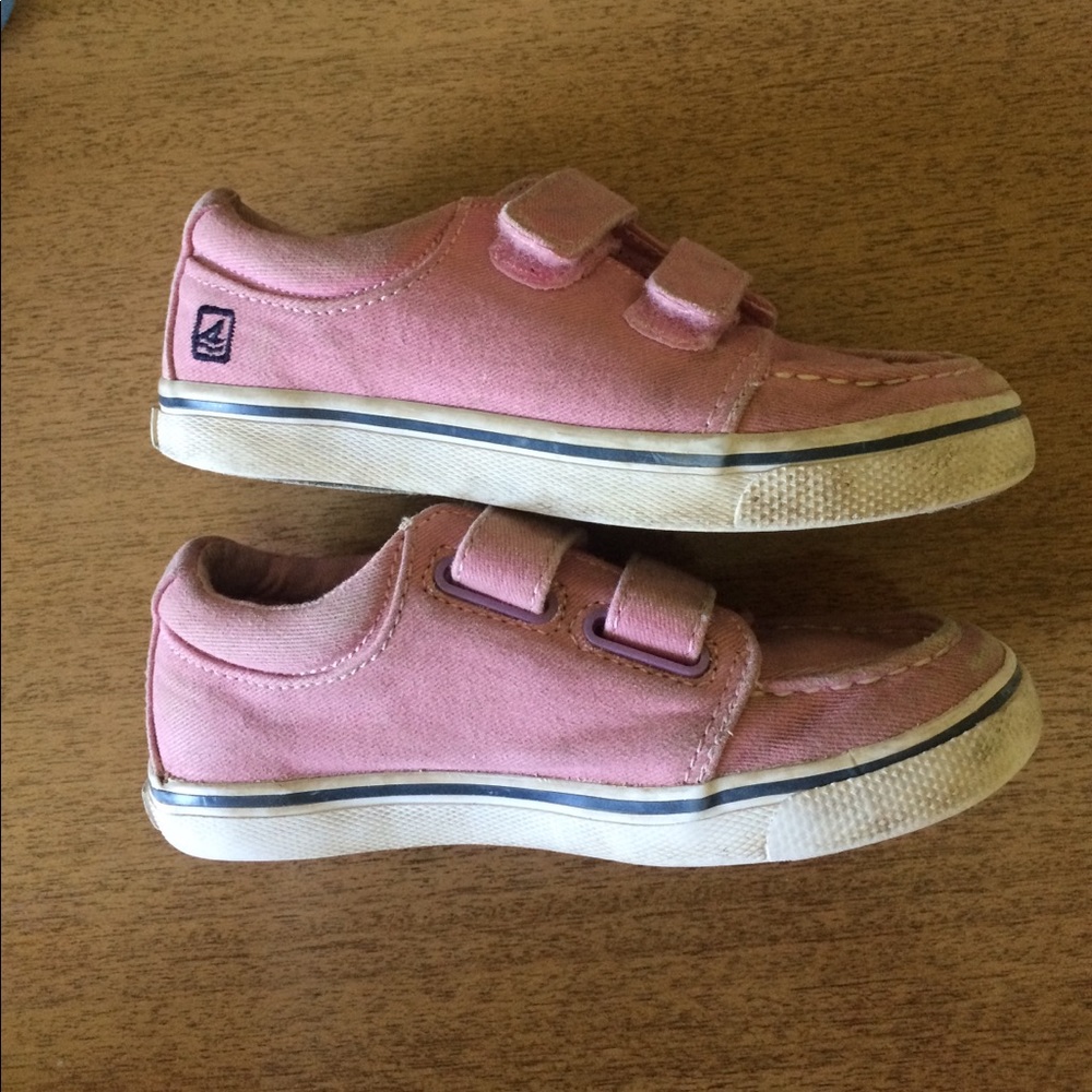 Pink Sperry Top Siders