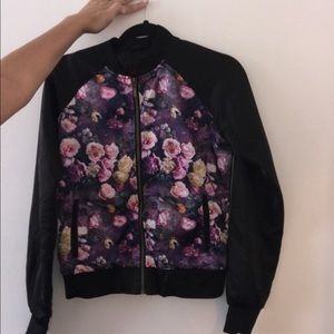 Floral bomber jacket Floral bomber jacket