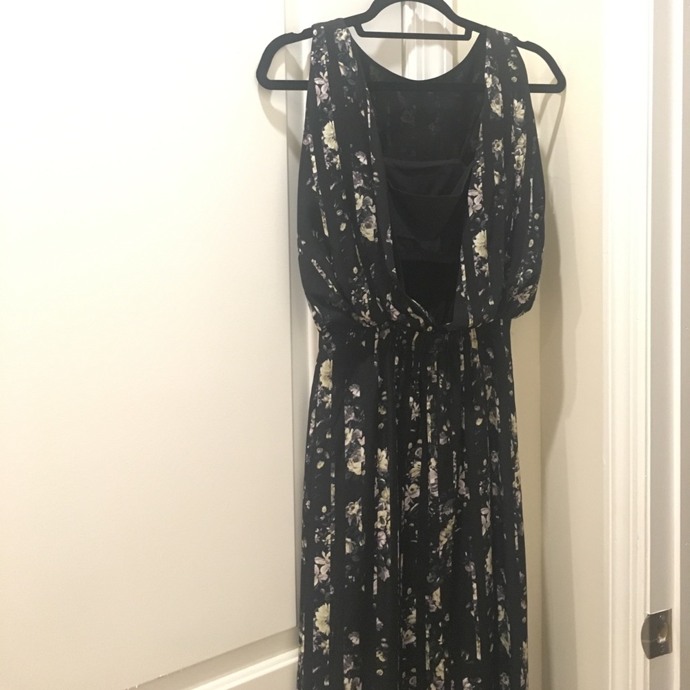 Club Monaco maxi floral dress