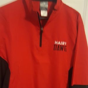 Georgia bulldog windbreaker