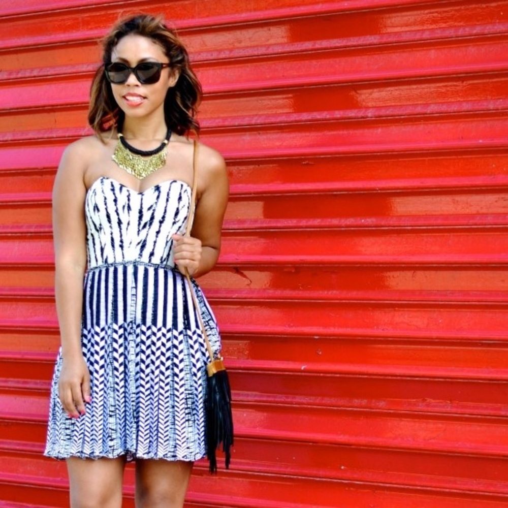 Parker tribal print dress