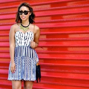 Parker tribal print dress