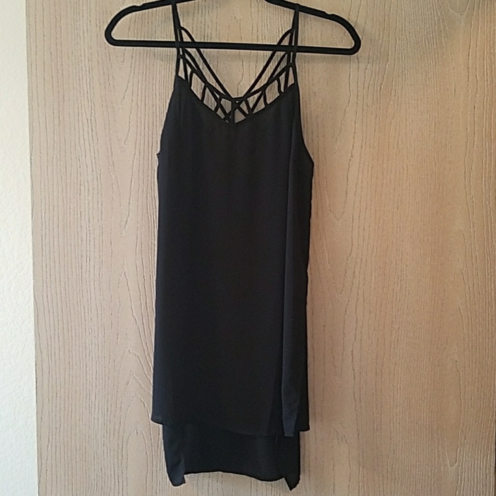 Sheer Black Tank