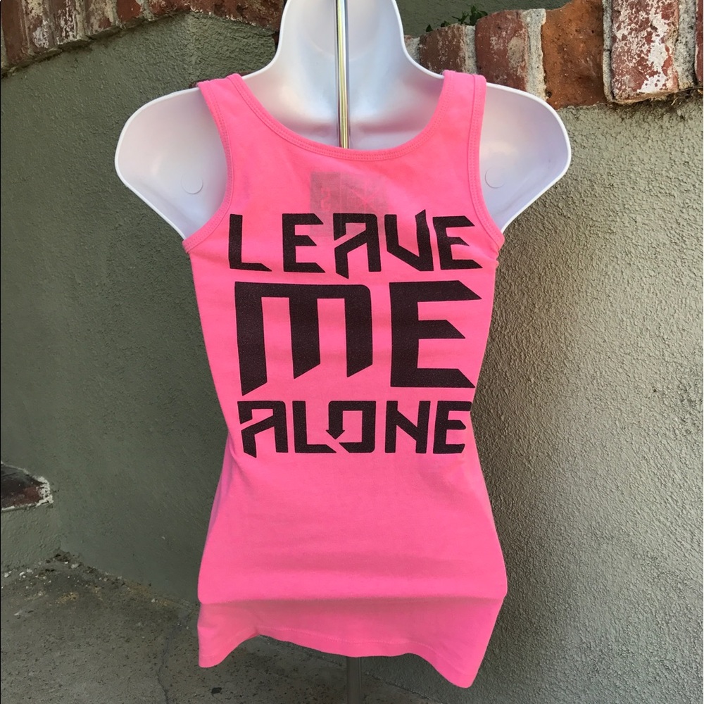 Leave me alone gym Tank