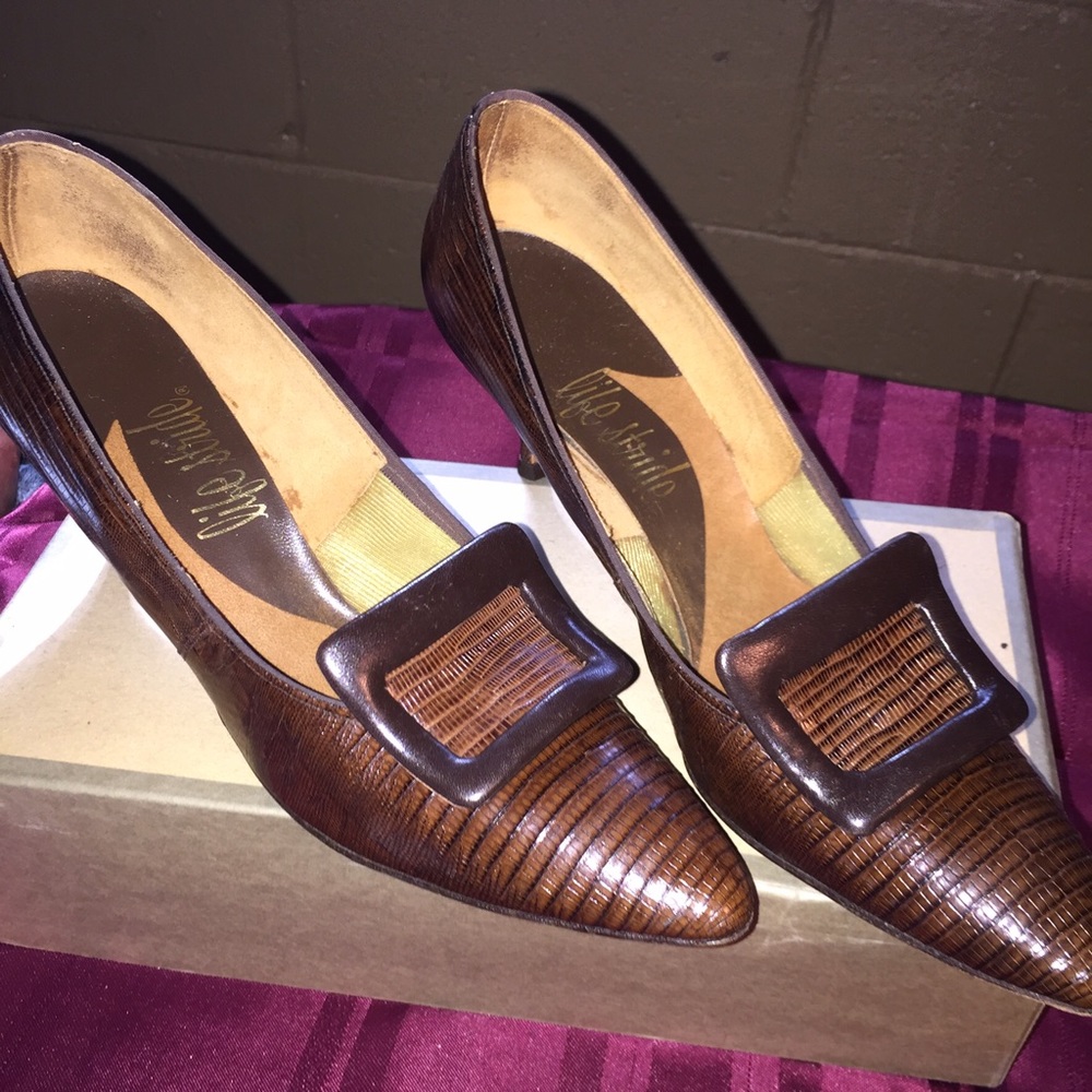 Life Stride shoes, 10.5 Lizard skin