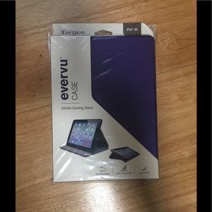 Targus iPad Air Violet Evervu durable case.