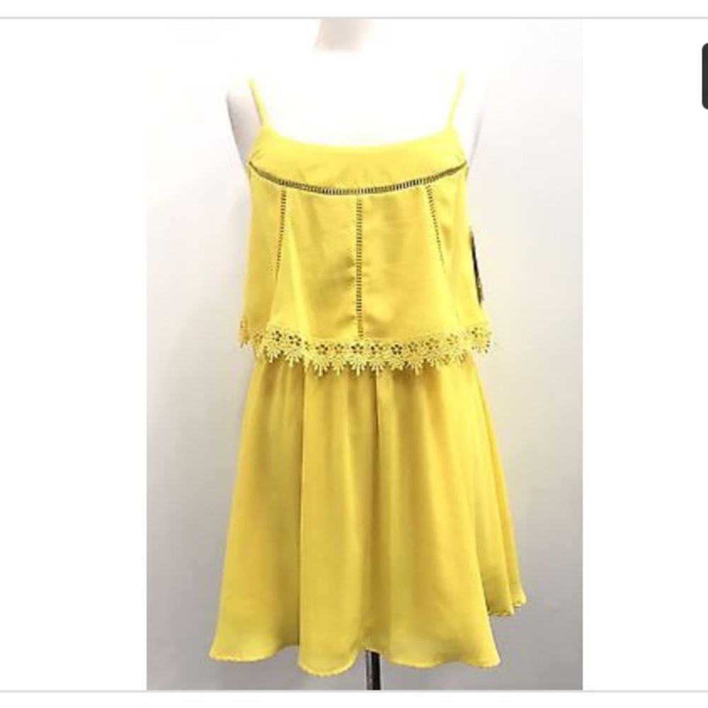 NWT Gianni Bini Yellow Sun Dress