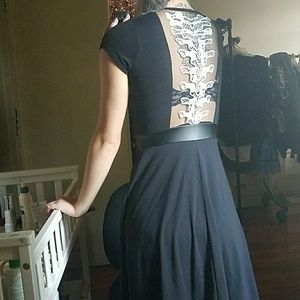 Mesh Spine Dress