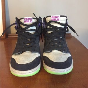 Nike SB send help dunks