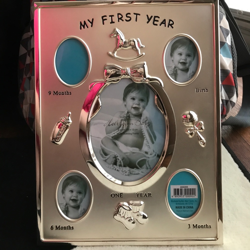 NEW! My first year photo frame!