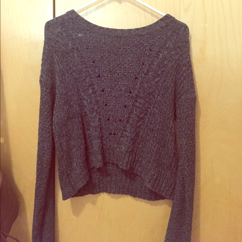 Gray Knit Sweater