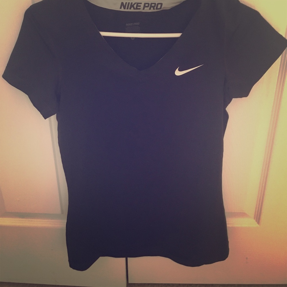 Black Nike Pro Compression Shirt