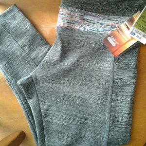 Stretchy exercise capris