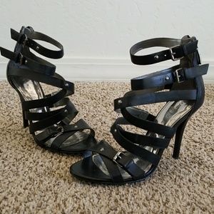 Strappy Sexy Black Marc Fischer Heels