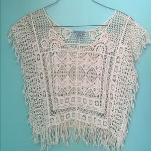 NWOT Crochet Blouse
