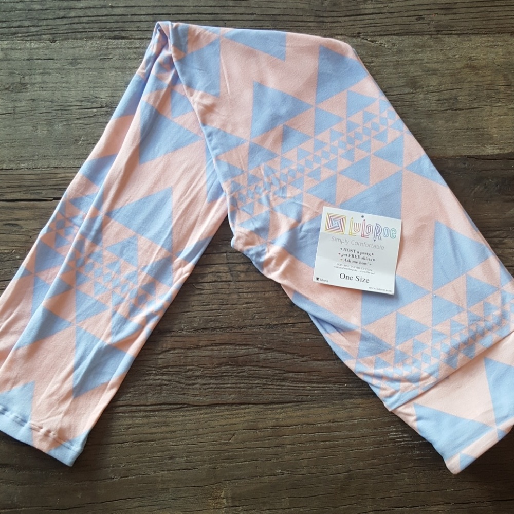 Lularoe leggings OS triangle chevron geometric