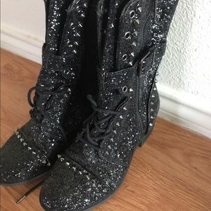 Gianni bini glitter boots