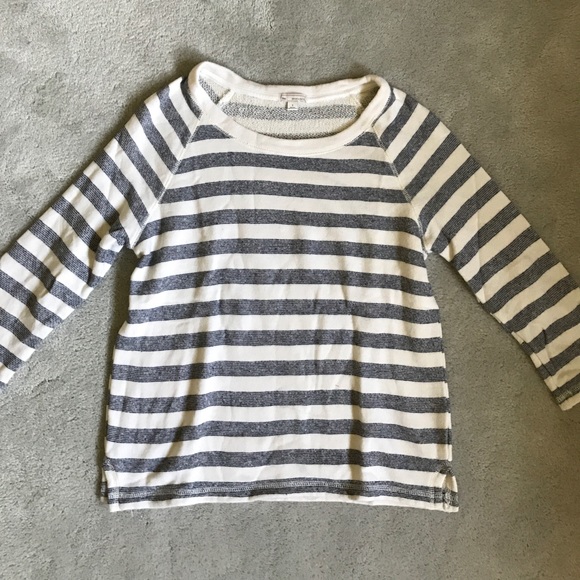 GAP Stripe Lounge Sweater - Picture 2 of 4