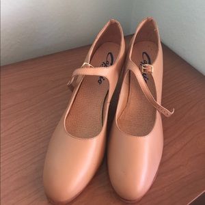 Capezio tap shoes! Heels!