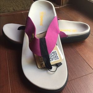 spenco pure toe post violet