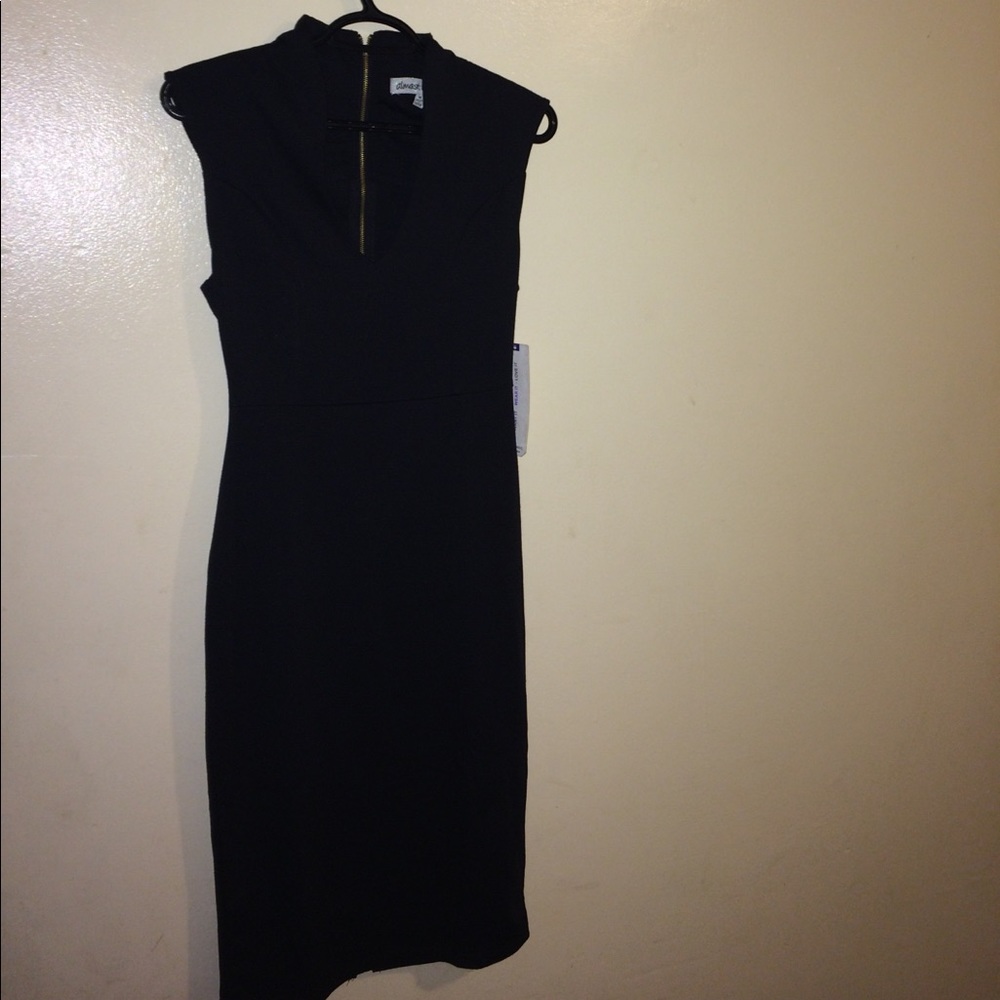Sleek black dress