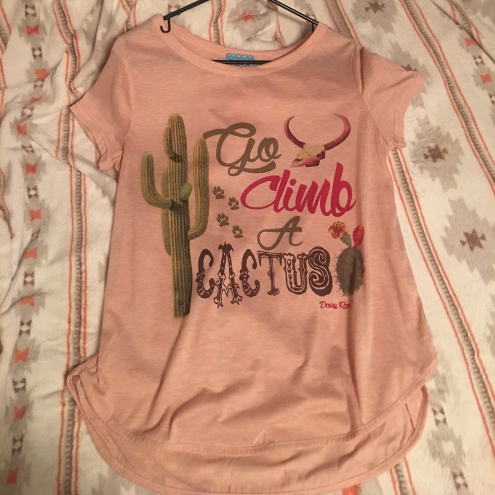 Go Climb A Cactus tee