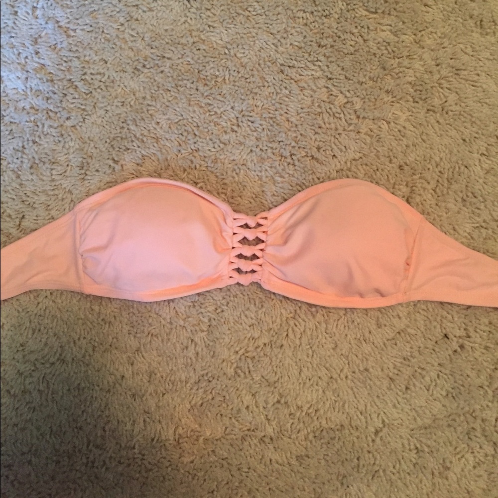 Strapless bathing suit top
