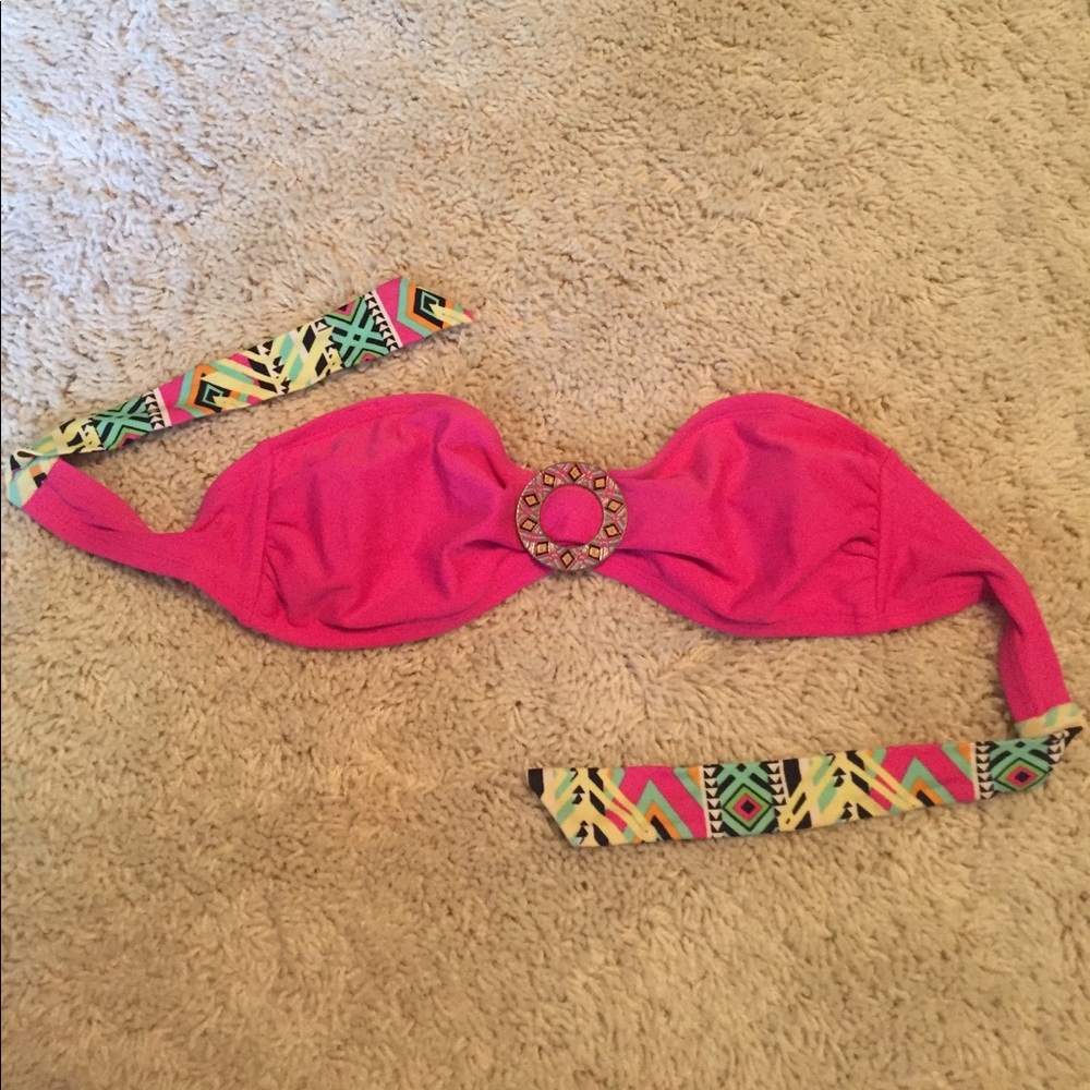 Strapless bathing suit top