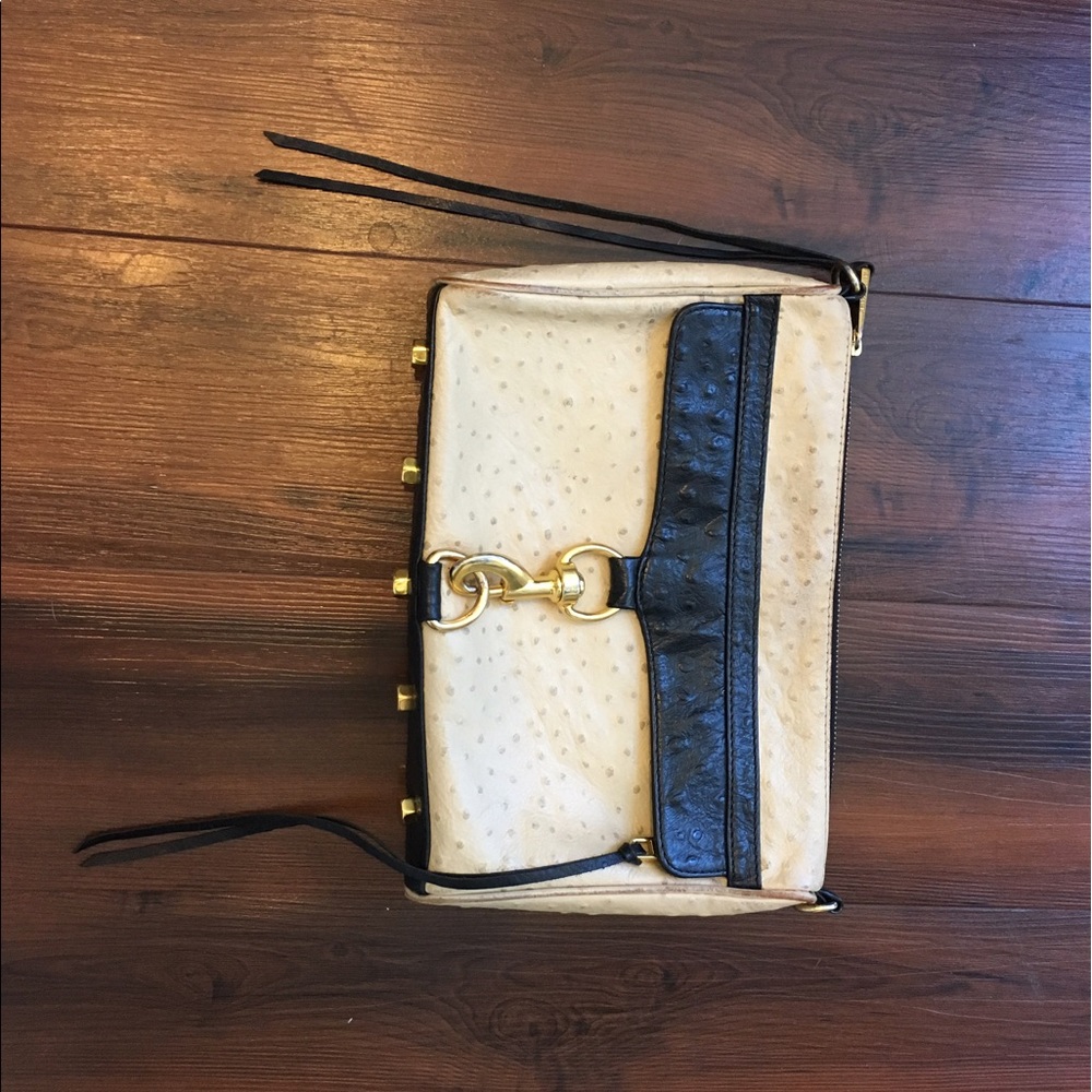 Rebecca Minkoff MAC Ostrich Embossed Cross Body