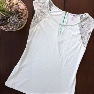 🔥 FLASH SALE! 🔥 Express Lace Shoulder Top